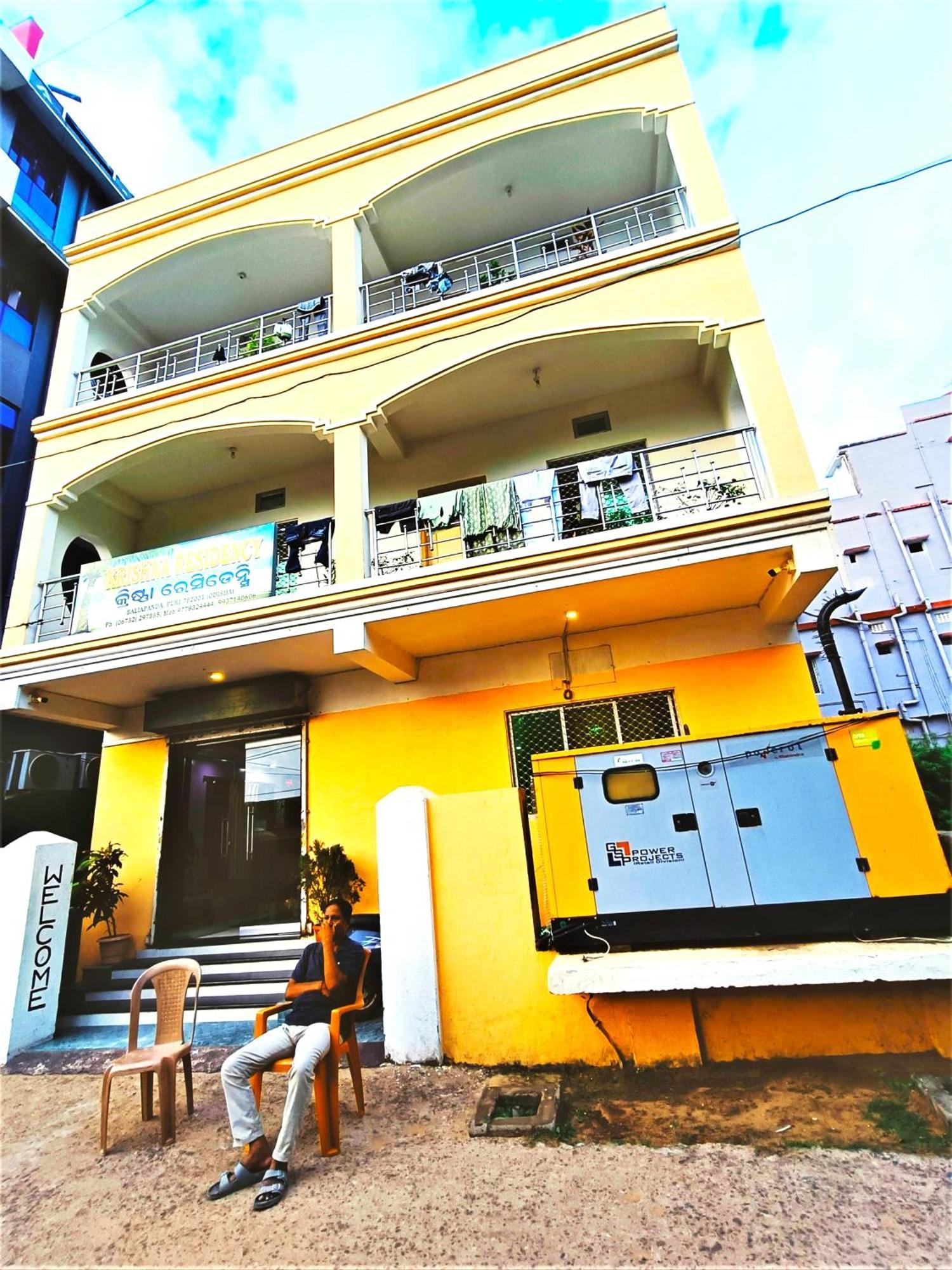 Goroomgo Krishna Residency Puri Near Sea Beach - Spacious Room With Excellent Service Awarded - Best Seller Exteriér fotografie